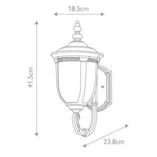 Aplique de pared de...