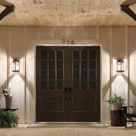 Aplique de pared de exterior Ashland Bay L