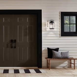 Aplique de pared de exterior Ashland Bay M