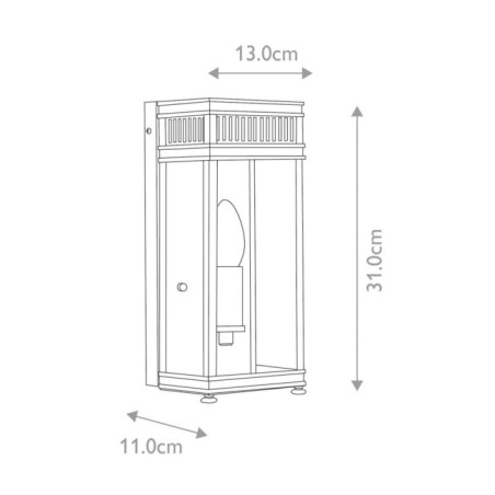Holborn Outdoor Wall Lamp