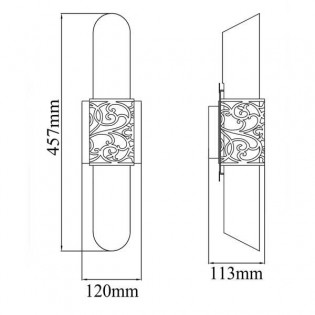 Aplique de pared Venera