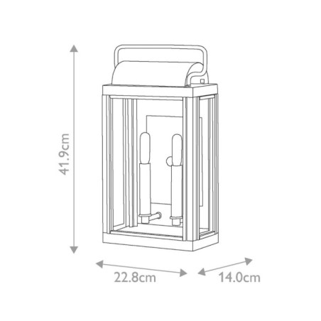 Sag Harbor Outdoor Wall Lamp (2 Lights)