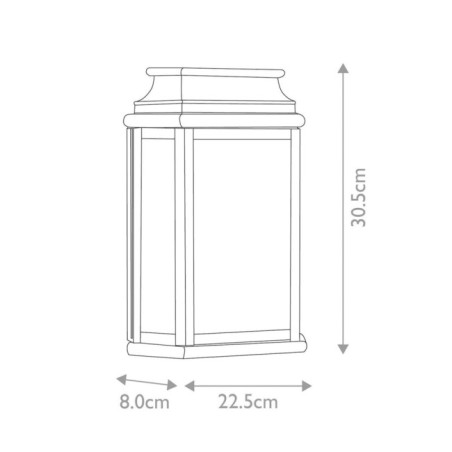 St Martins Outdoor Wall Lamp