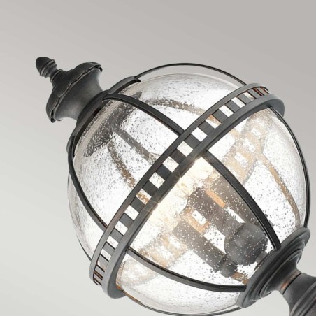 Sobremuro de exterior Halleron (3 luces)