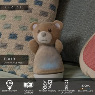 Dolly Bear LED children's lamp with music (3W)