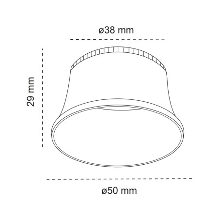 BOX OF 20 GU11 COMFORT RINGS