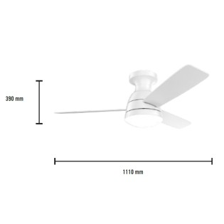 copy of Ventilador de techo LED Diablo CCT Dim (22W)
