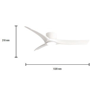 copy of Ventilador de techo LED Diablo CCT Dim (22W)