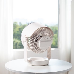 Ventilador de mesa con batería Brisita 4 Velocidades
