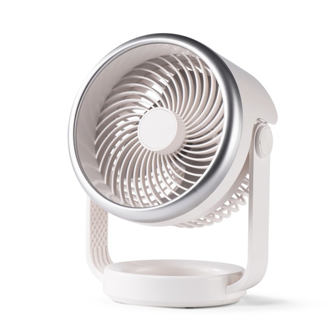 Brisita 4-speed battery-powered table fan