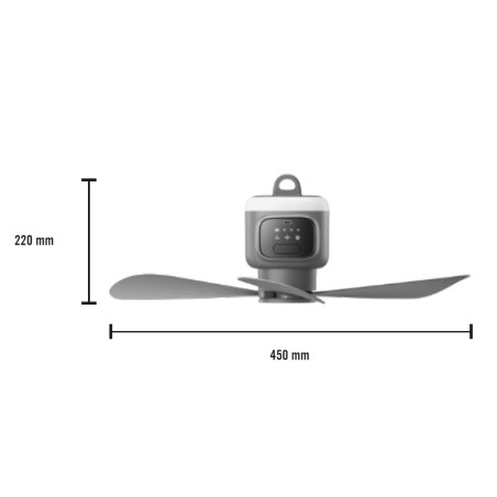 copy of Ventilador de techo LED Diablo CCT Dim (22W)