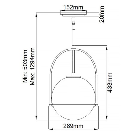 Ceiling lamp Somerset Opal