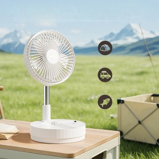 Bensa 5W 4-speed folding table fan.