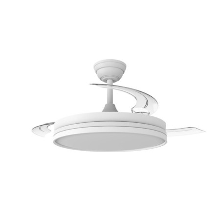 Ventilador LED aspas retráctiles Ferro Eco CCT Dim (48W)