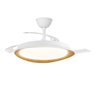 Ventilador LED aspas retráctiles Plenn CCT Dim (48W)