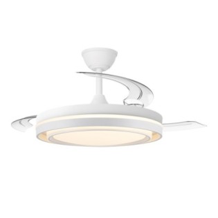 Ventilador LED aspas retráctiles Nassot CCT Dim (48W)