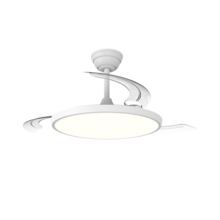 LED fan with retractable blades Cookie CCT Dim (60W)