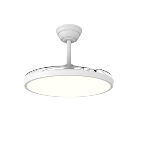 LED fan with retractable blades Cookie CCT Dim (60W)