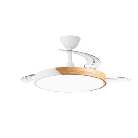 Ventilador LED aspas retráctiles Taoro CCT Dim (60W)