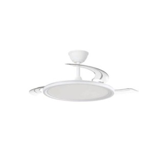 Ventilador LED aspas retráctiles Rexus  CCT Dim (24+8W)