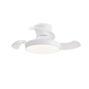 Ventilador LED aspas retráctiles Creta CCT Dim (34W)