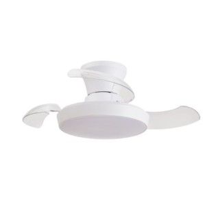 Ventilador LED aspas retráctiles Creta CCT Dim (34W)