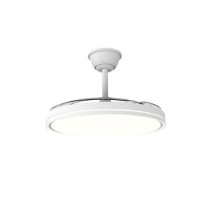 Ventilador LED aspas retráctiles Plano CCT Dim (60W)
