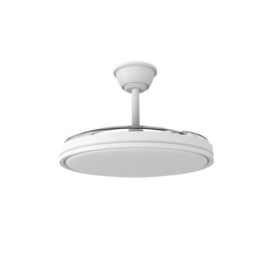 Ventilador LED aspas retráctiles Plano CCT Dim (60W)
