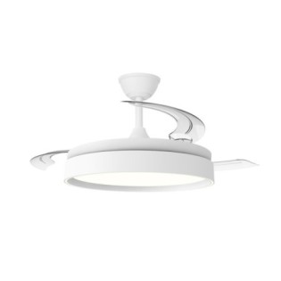 Ventilador LED aspas retráctiles Glow Evo CCT Dim (60W)