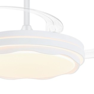 Ventilador LED aspas retráctiles Prius Evo CCT Dim (60W)