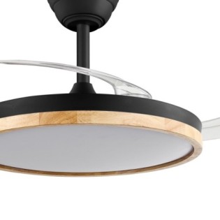LED ceiling fan with retractable blades Chief Evo CCT Dim (60W)