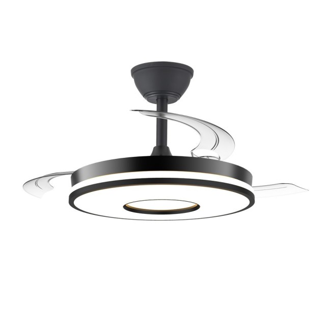 LED fan with retractable blades Bond CCT Dim (48W)