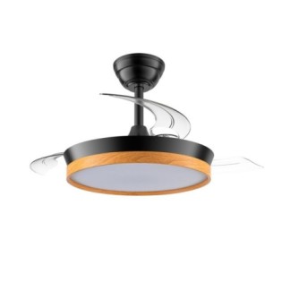 Paneco Mini CCT Dim (39W) Retractable Blade LED Fan