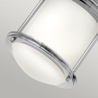 Hadrian Mini Opal Ceiling Light for Bathrooms