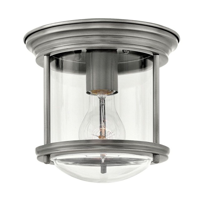 Hadrian Mini Transparent Ceiling Light for Bathrooms