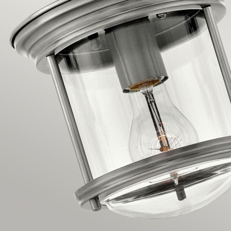 Hadrian Mini Transparent Ceiling Light for Bathrooms