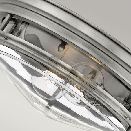 Hadrian Transparent Bathroom Ceiling Light