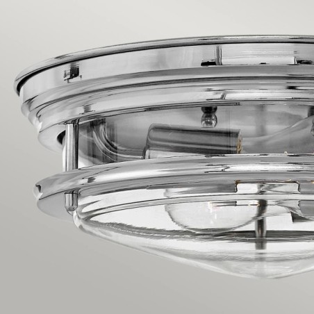 Hadrian Transparent Bathroom Ceiling Light