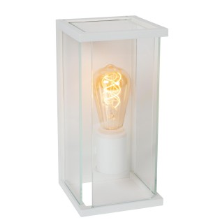 Outdoor wall lamp with motion sensor Claire White