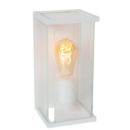 Outdoor wall lamp with motion sensor Claire White
