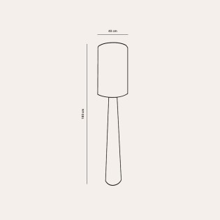 Floor lamp Cielo