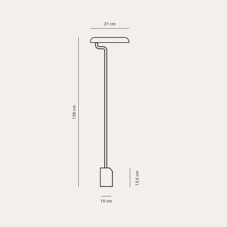 Floor lamp Flamenco
