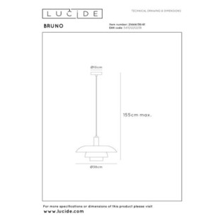 Bruno pendant lamp