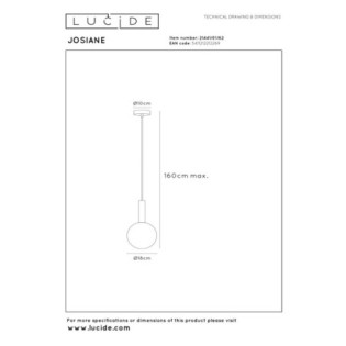 Josiane pendant lamp