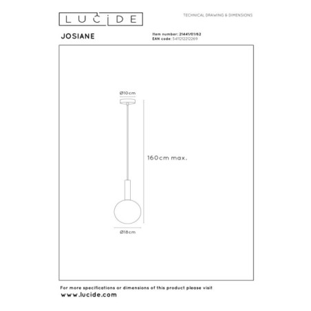Josiane pendant lamp