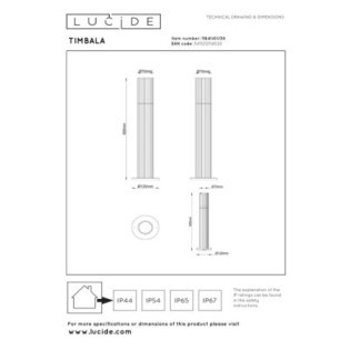 Baliza de exterior Timbala