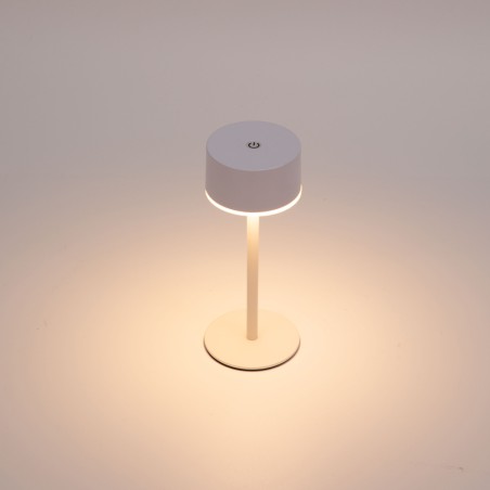 Meba White Rechargeable LED Table Lamp (2W)