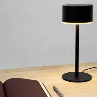 Meba Black Rechargeable LED Table Lamp (2W)