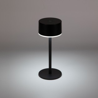 Meba Black Rechargeable LED Table Lamp (2W)