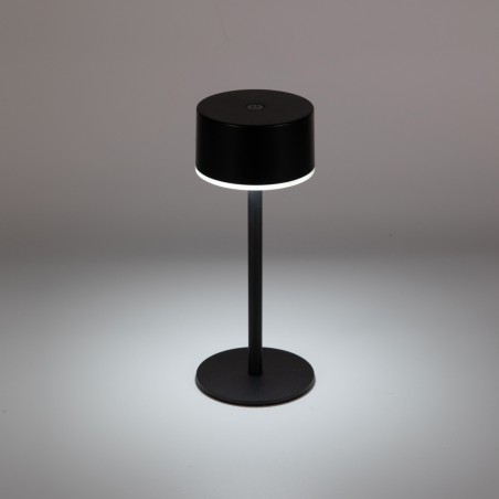 Meba Black Rechargeable LED Table Lamp (2W)